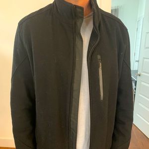 Gorgeous Tech by Tumi wool coat in classic styling